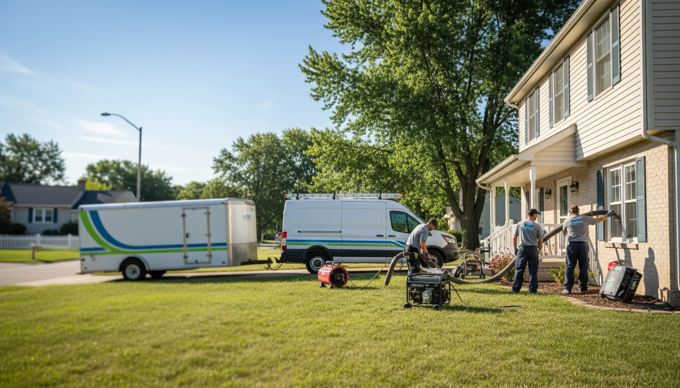 Flooded Basement Restoration And Cleanup With Repair in Whitten, IA near me